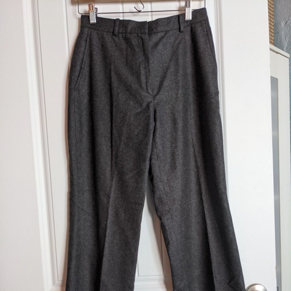 Dark Grey Brooks Brothers Wool Pants